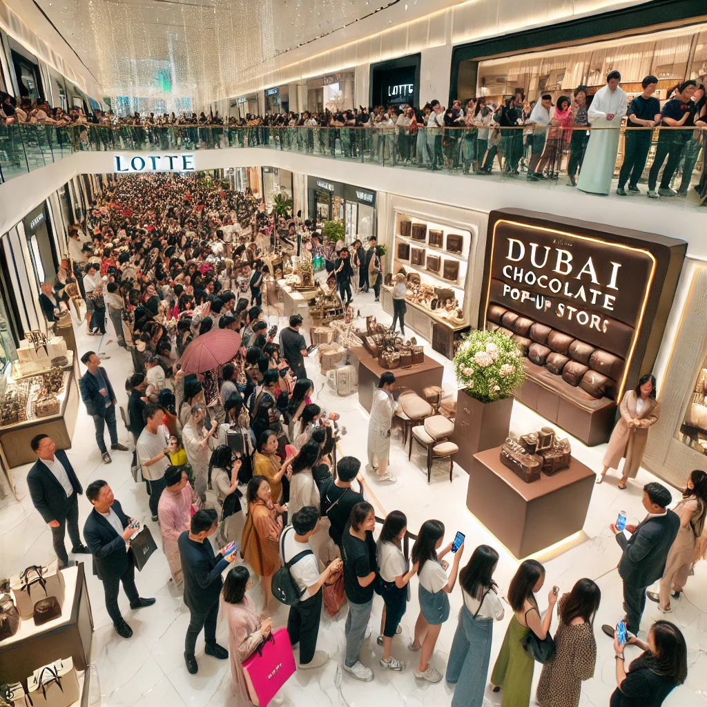 롯데백화점 오픈런 현장