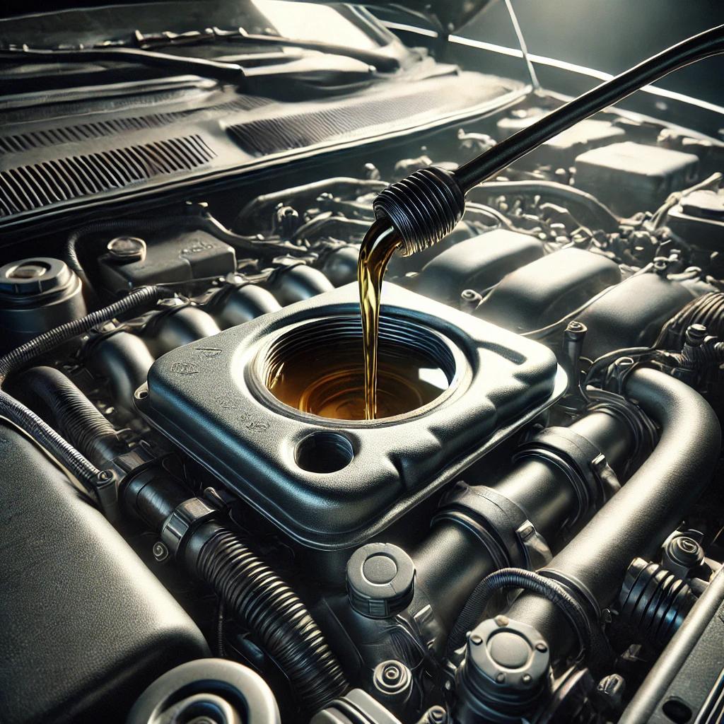 엔진오일 없을때 증상