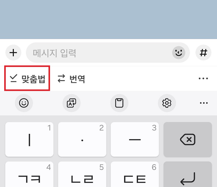 맞춤법 검사기 보임