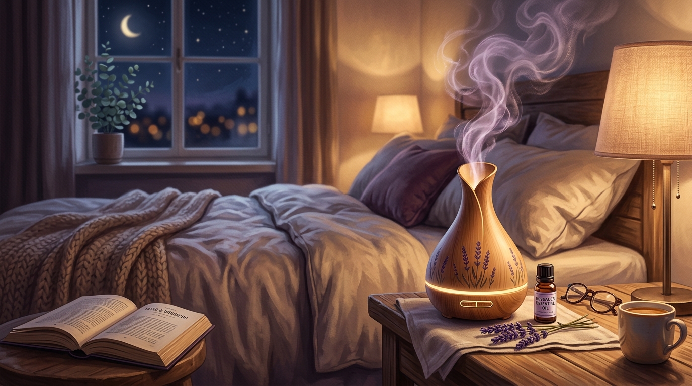 심박수를 낮추고 불안을 줄여 자연스럽게 잠에 들도록 도와줍니다.