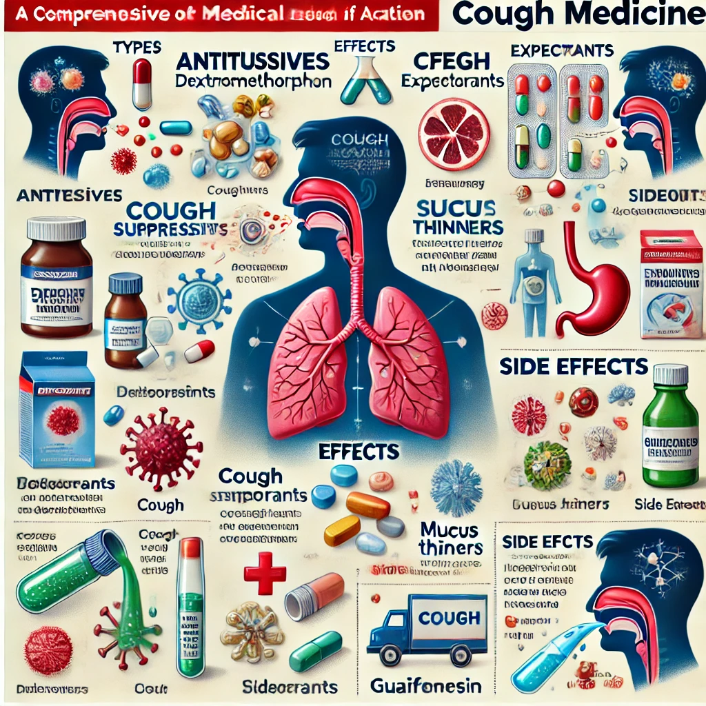 기침약 종류, 효과, 부작용 및 작용기전 완벽 분석에 관한 사진입니다