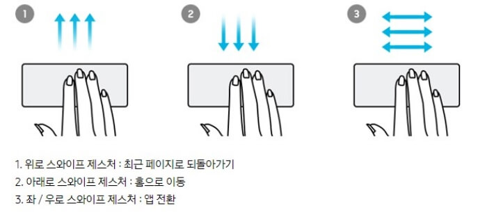 덱스-터치패드-사용법