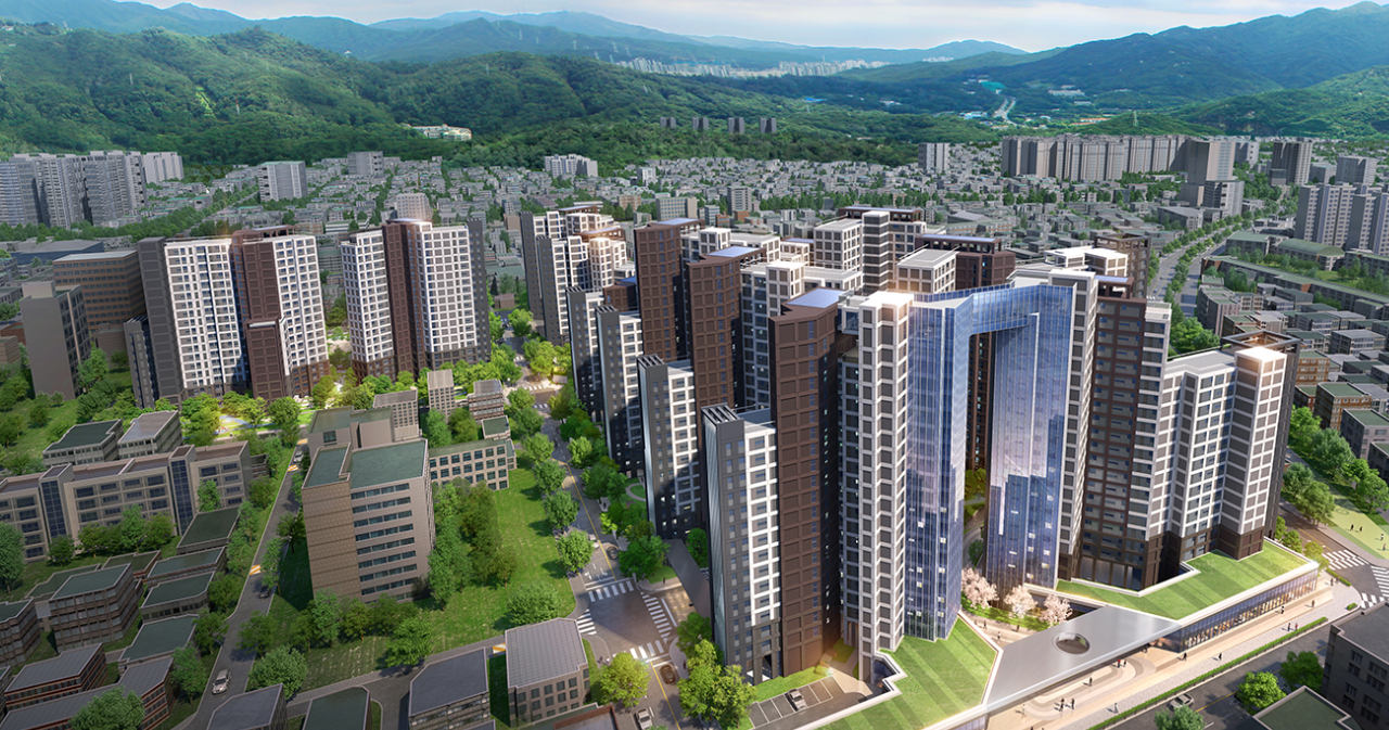 래미안원페를라-조감도