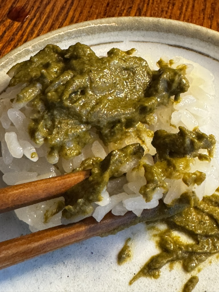 전복 내장 초밥