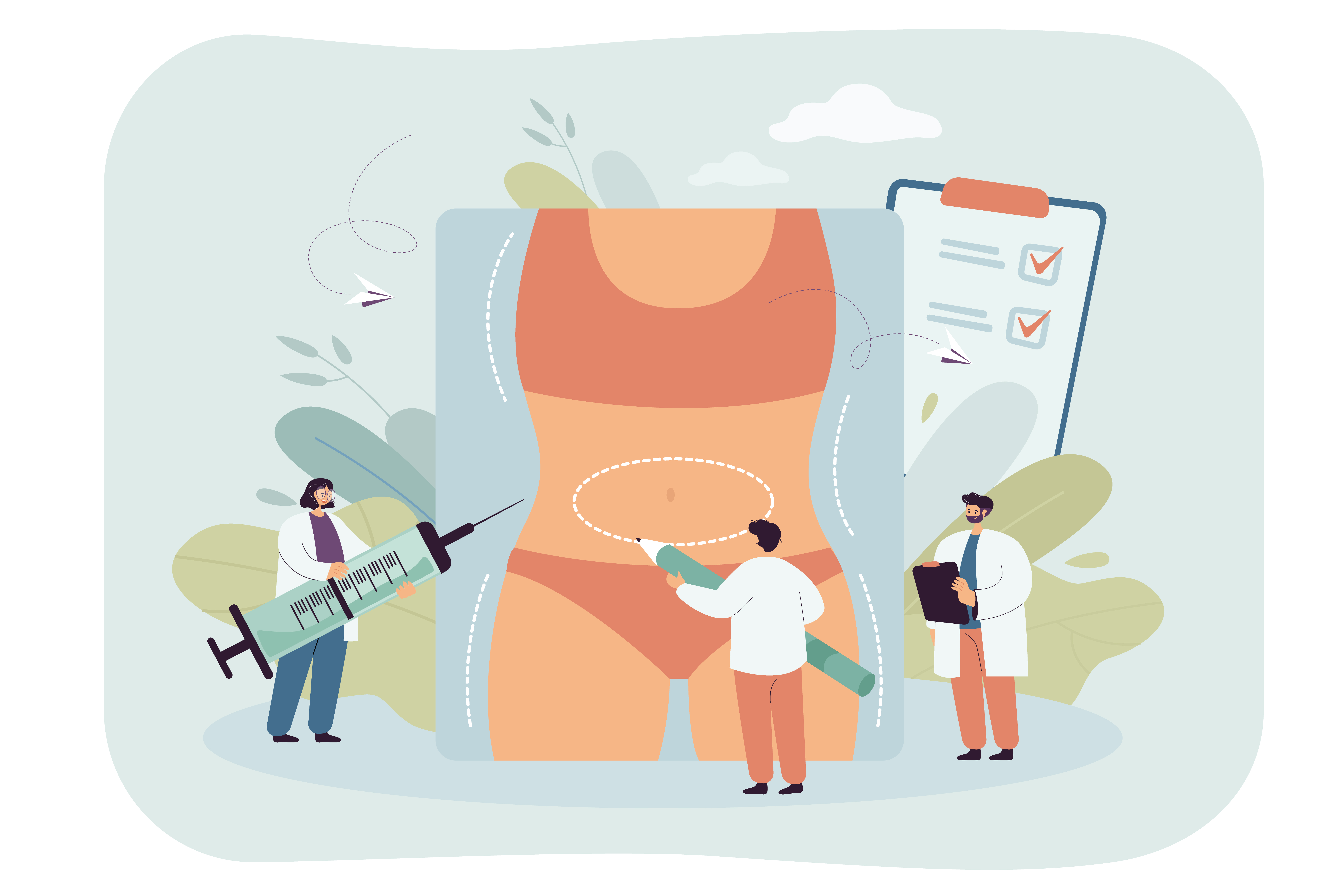 AI 기반 비만치료 연구현황 관련 사진