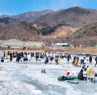 청평 송어 빙어 겨울축제 -먹걸이-빙어꾼