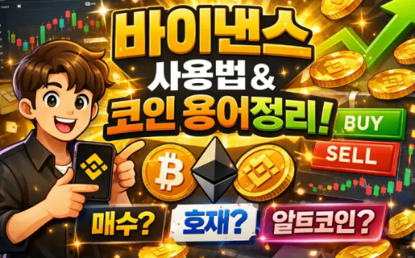 바이낸스(Binance) 사용법 및 코인 용어 정리