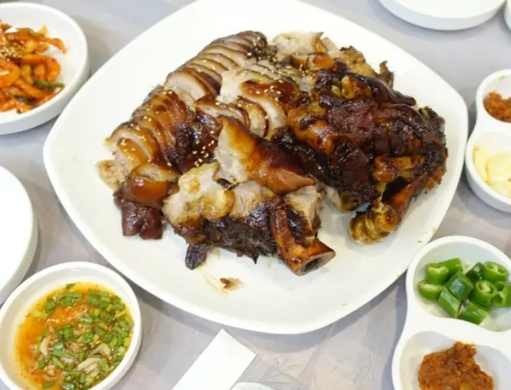 족발사진 중앙시장