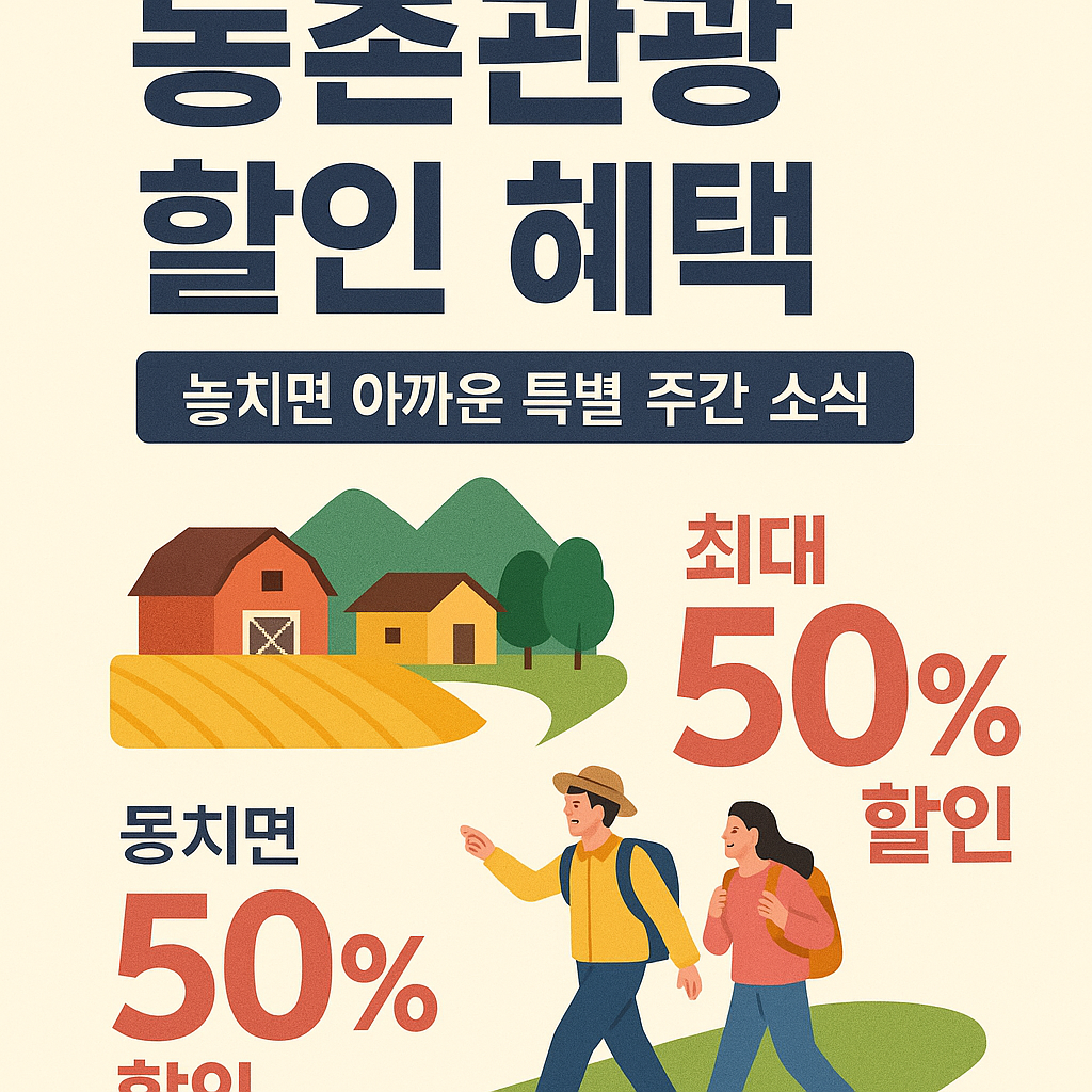 농촌관광할인혜택
