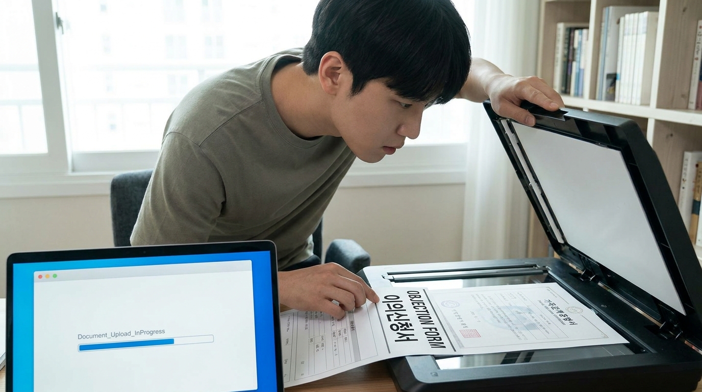 청년도약계좌 이의신청을 위해 증빙 서류를 준비하는 과정