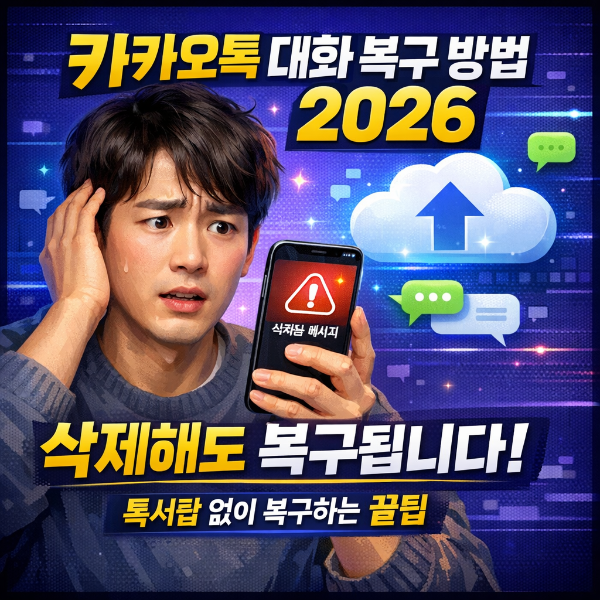 삭제된 카톡 복구 썸네일