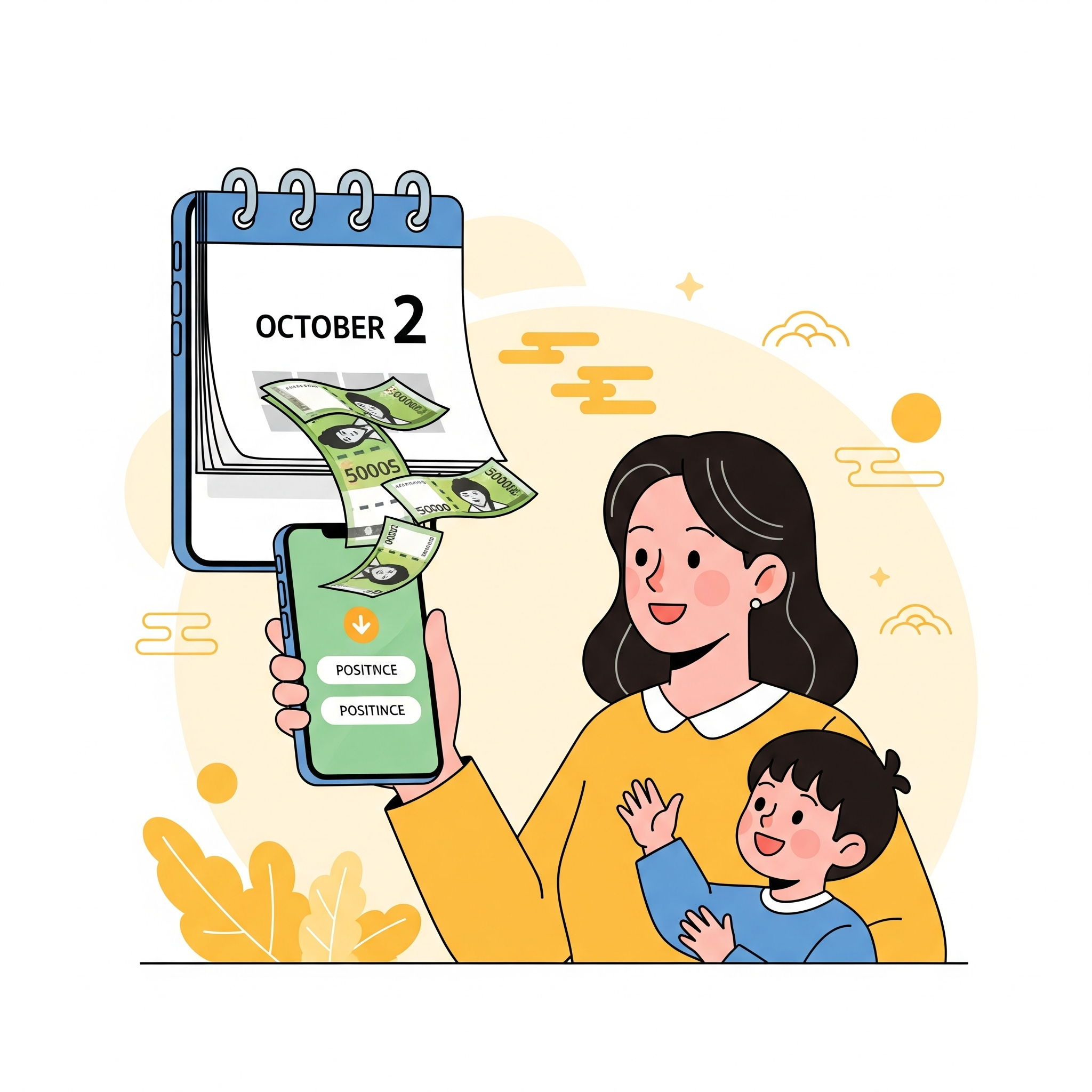 2025년 추석 생계급여 조기지급일