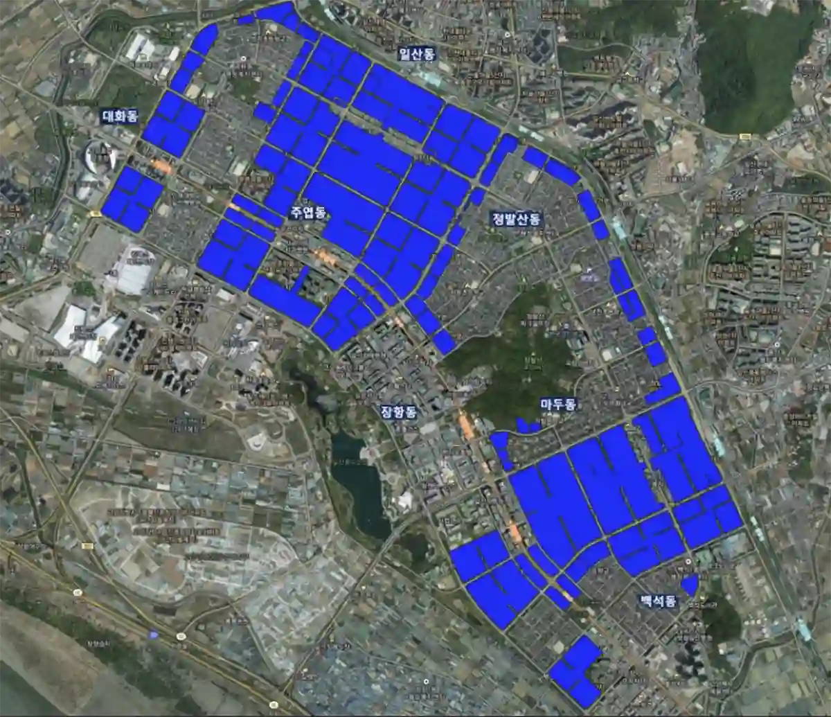 경기도-고양시-일산동구-토지거래허가구역-위치-파란색.