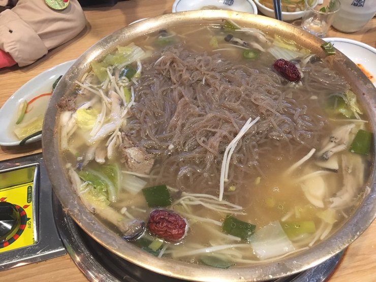 평가옥 어복쟁반 냉면사리