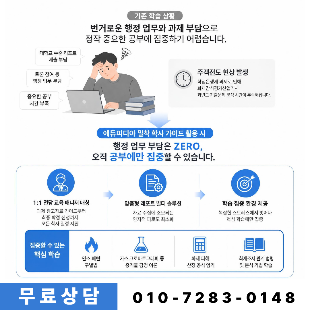 에듀피디아 관리형 시스템으로 필답형 실기 및 증거물 관리 공부에만 집중하기