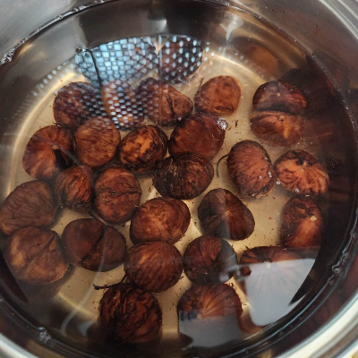 달콤한 밤조림 보늬밤 만드는 법 후숙 보관 후 맛 상승