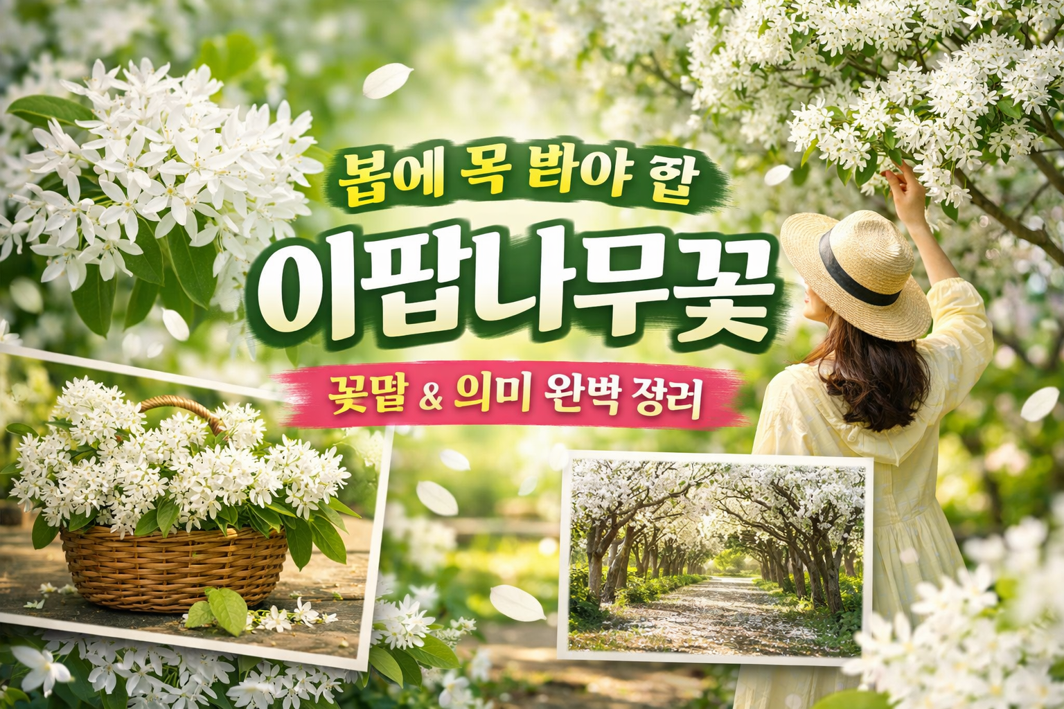 이팝나무꽃 꽃말