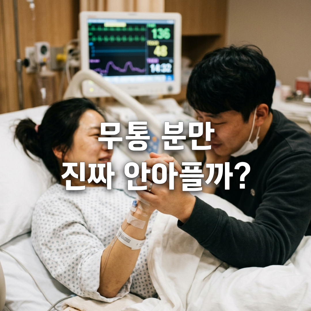 무통 분만 진짜 안 아플까 비용&middot;효과&middot;솔직 후기까지 다 공개