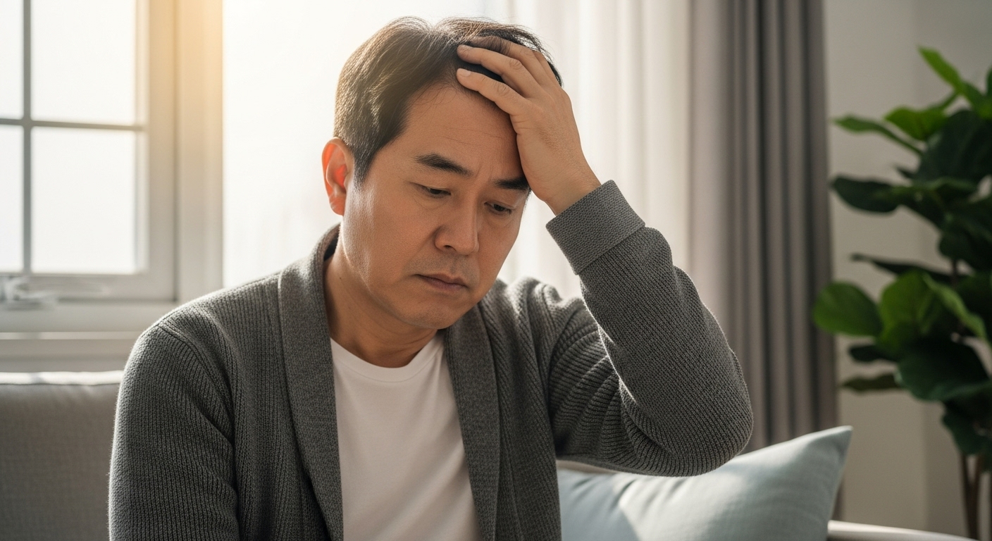 고혈압 초기증상으로 피로를 느끼는 한국 남성