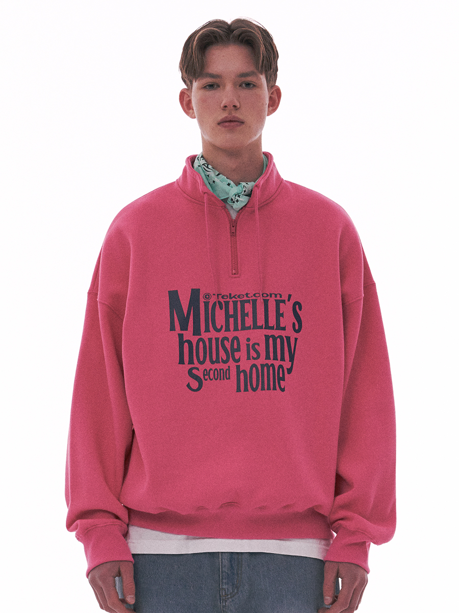 테켓 모자 반팔티 하프집업