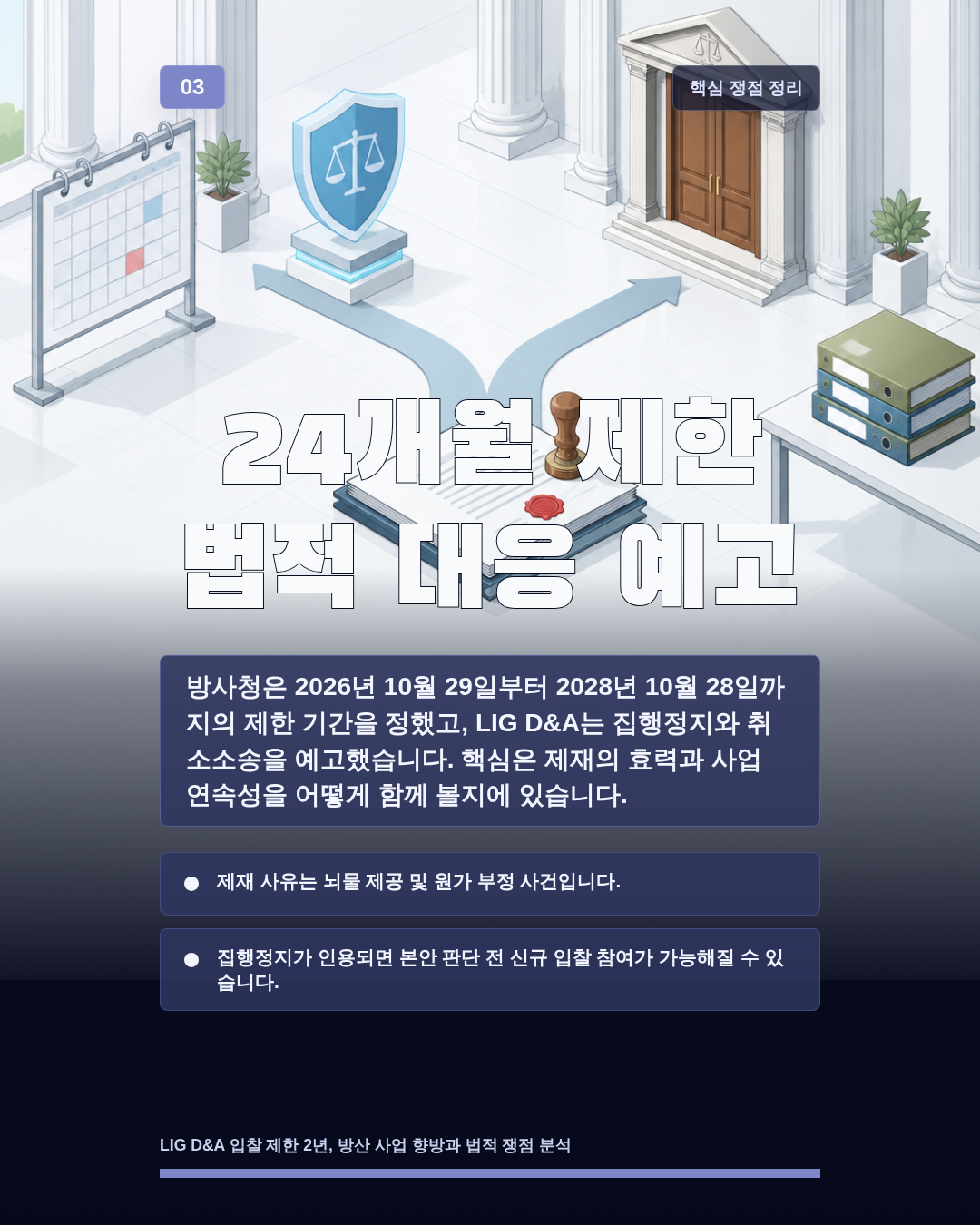 24개월 제한 법적 대응 예고