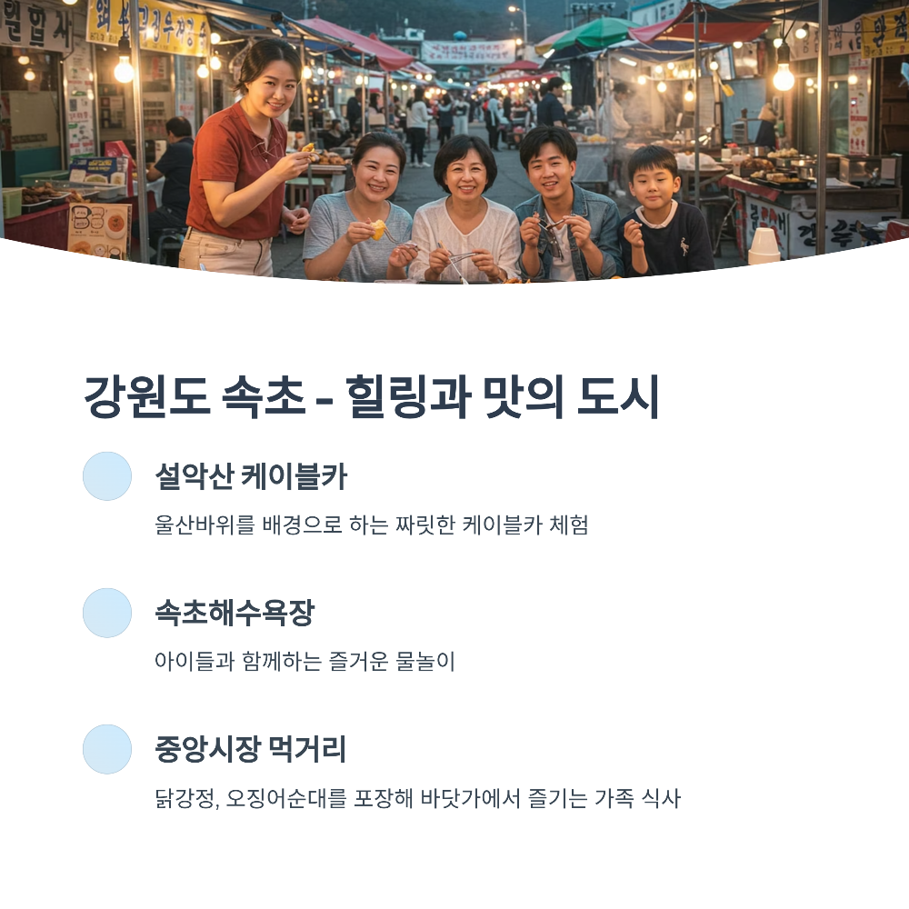 2025년 가성비 국내 가족여행지 추천 1박2일 완벽 가이드