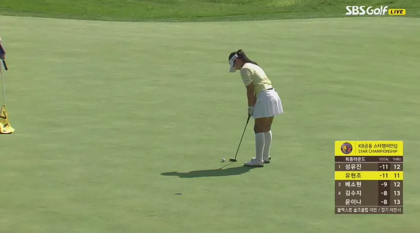 KB금융 스타챔피언십 우승 경기결과