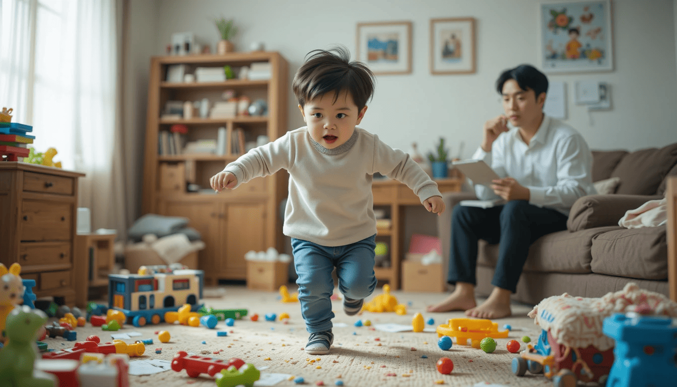 활발한 아이 관련 사진