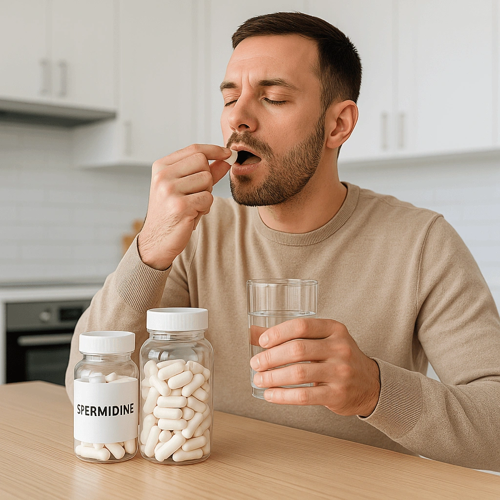스페르미딘을-복용하는-남성