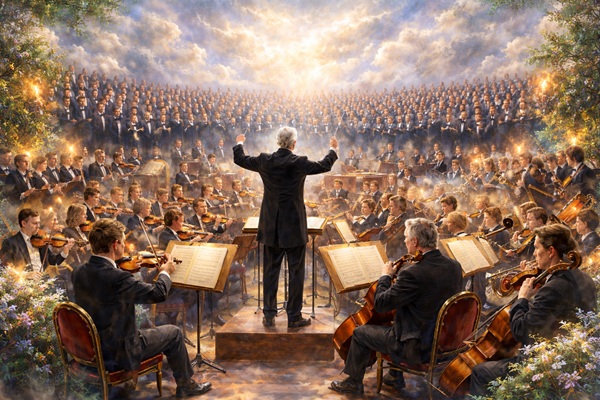 환상 교향곡 연주 장면