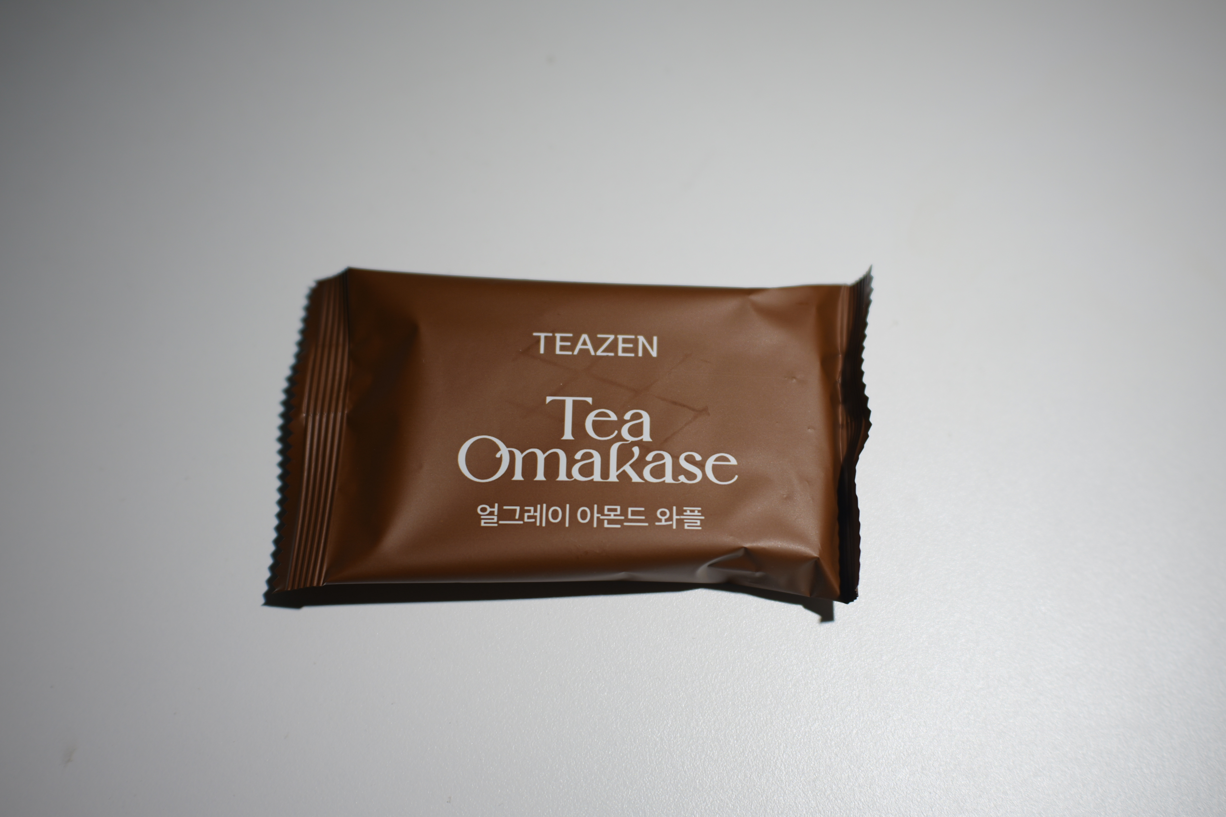 얼그레이 향이 먼저 올라왔던 홈플러스 와플 과자