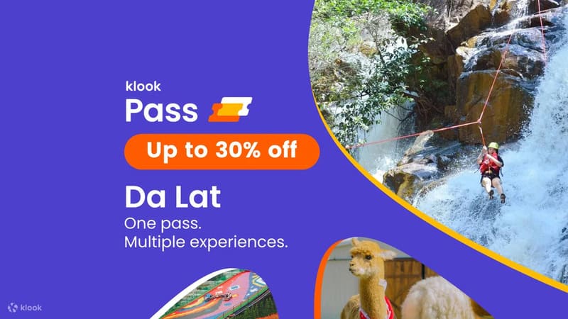 클룩 패스 달랏 단독 할인 프로모션 베트남