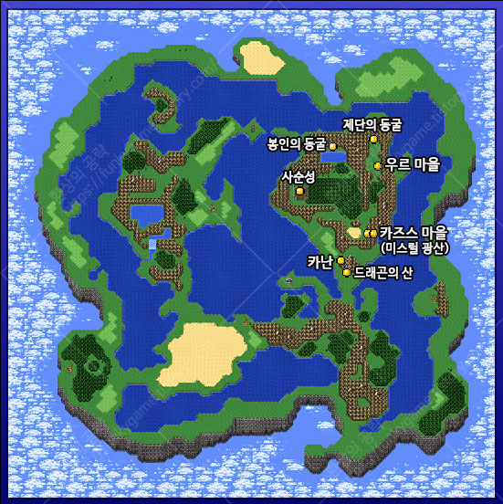 월드맵 카난 이미지