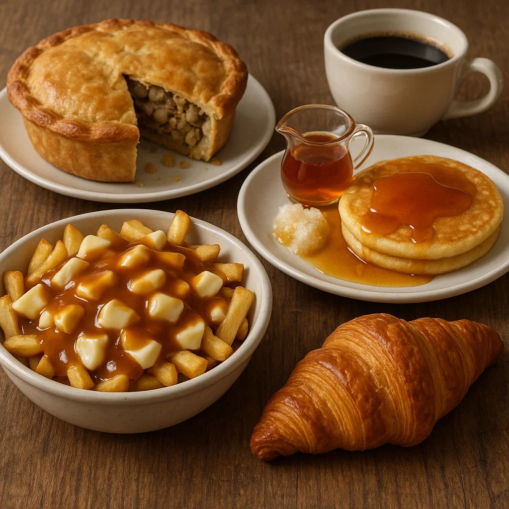 퀘벡 대표 음식들