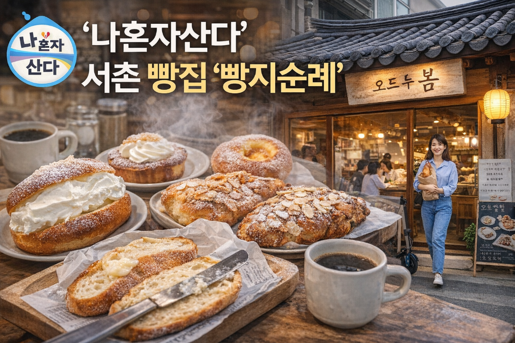 나 혼자 산다 서촌 빵집, 빵지순례 완벽 코스 정리
