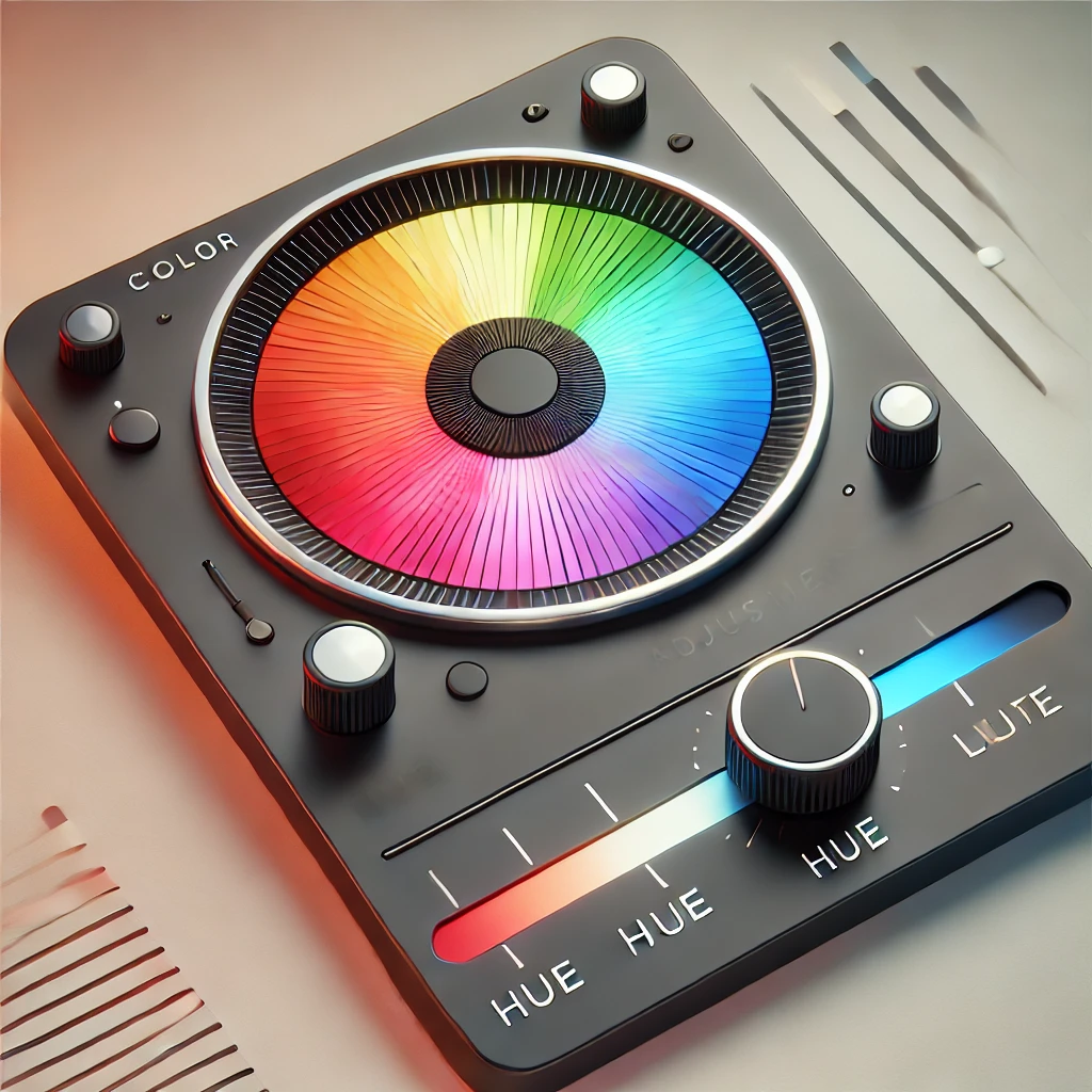 색상 조절 어렵지 않아요!