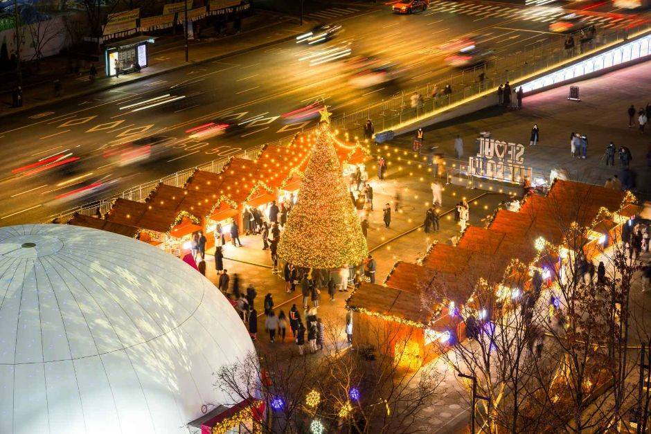 광화문 크리스마스 마켓 전경