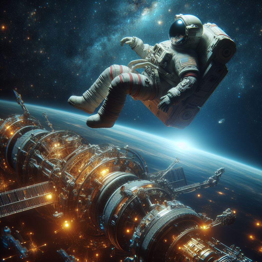 영화 그래비티 우주를 유영하는 우주인