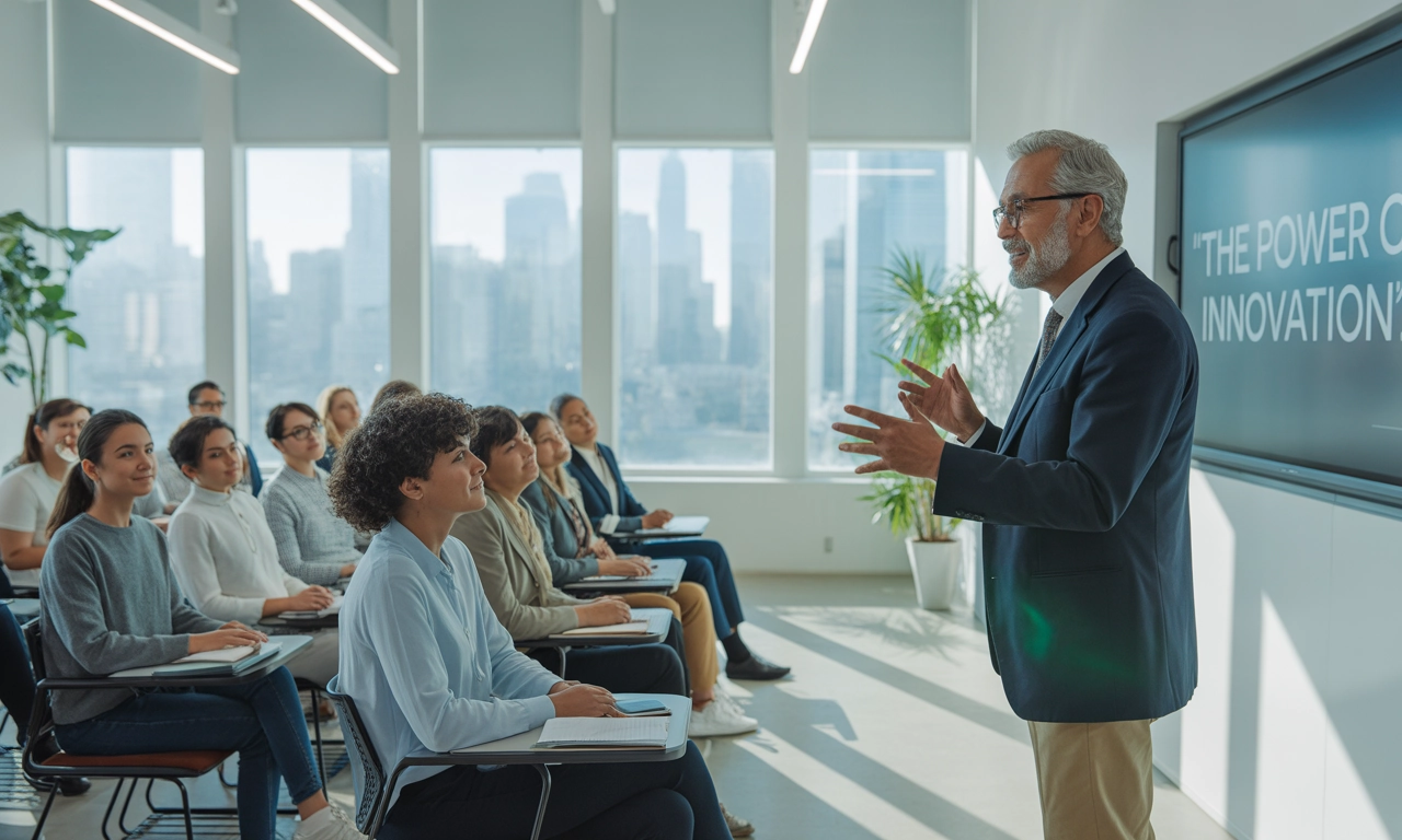 시니어 강사 활동으로 여는 인생 2막, 경험이 가르침이 되다