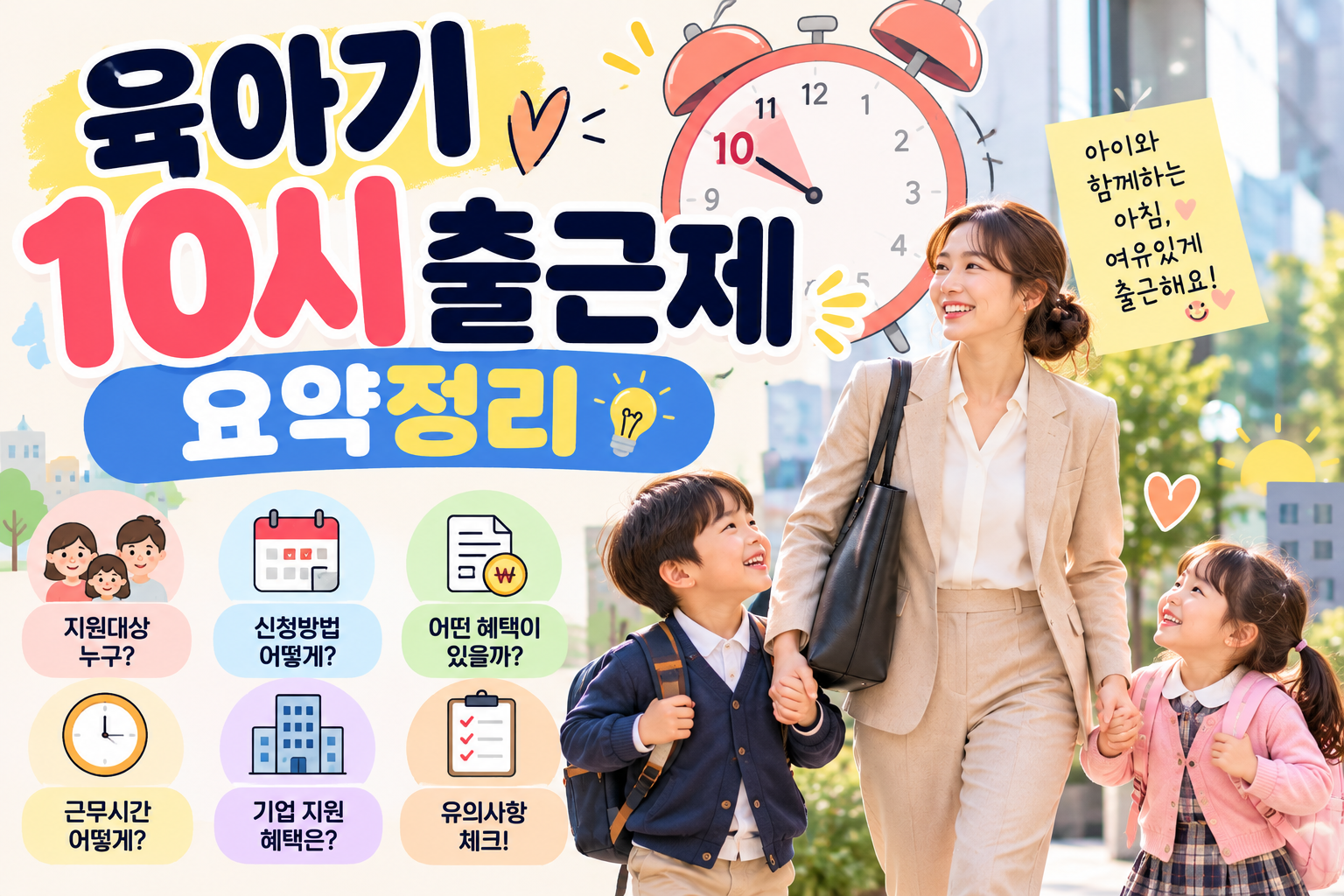 육아기10시출근제