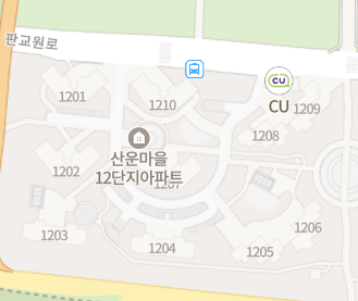 산운마을-12단지-배치도