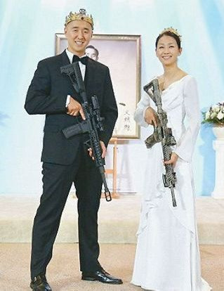 문선명 아들 부인들