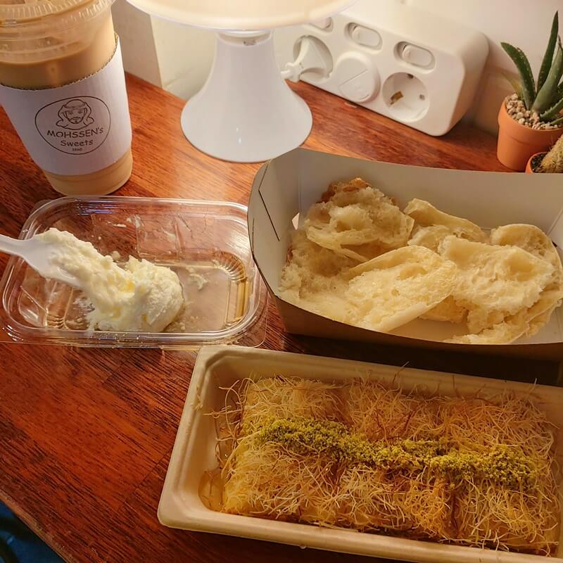 홍대 모센즈 스위트 카이막과 쿠나파, 모센라떼