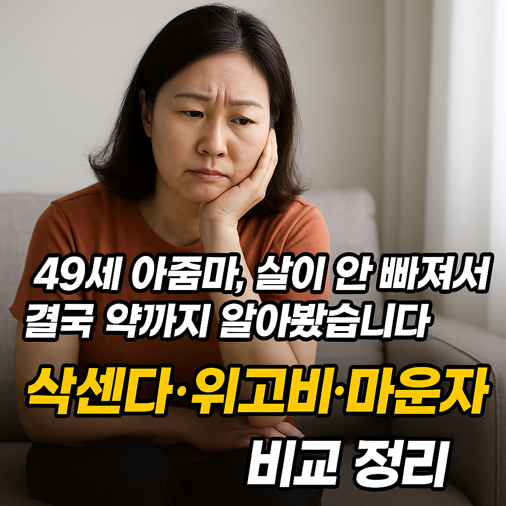 다이어트 약 비교