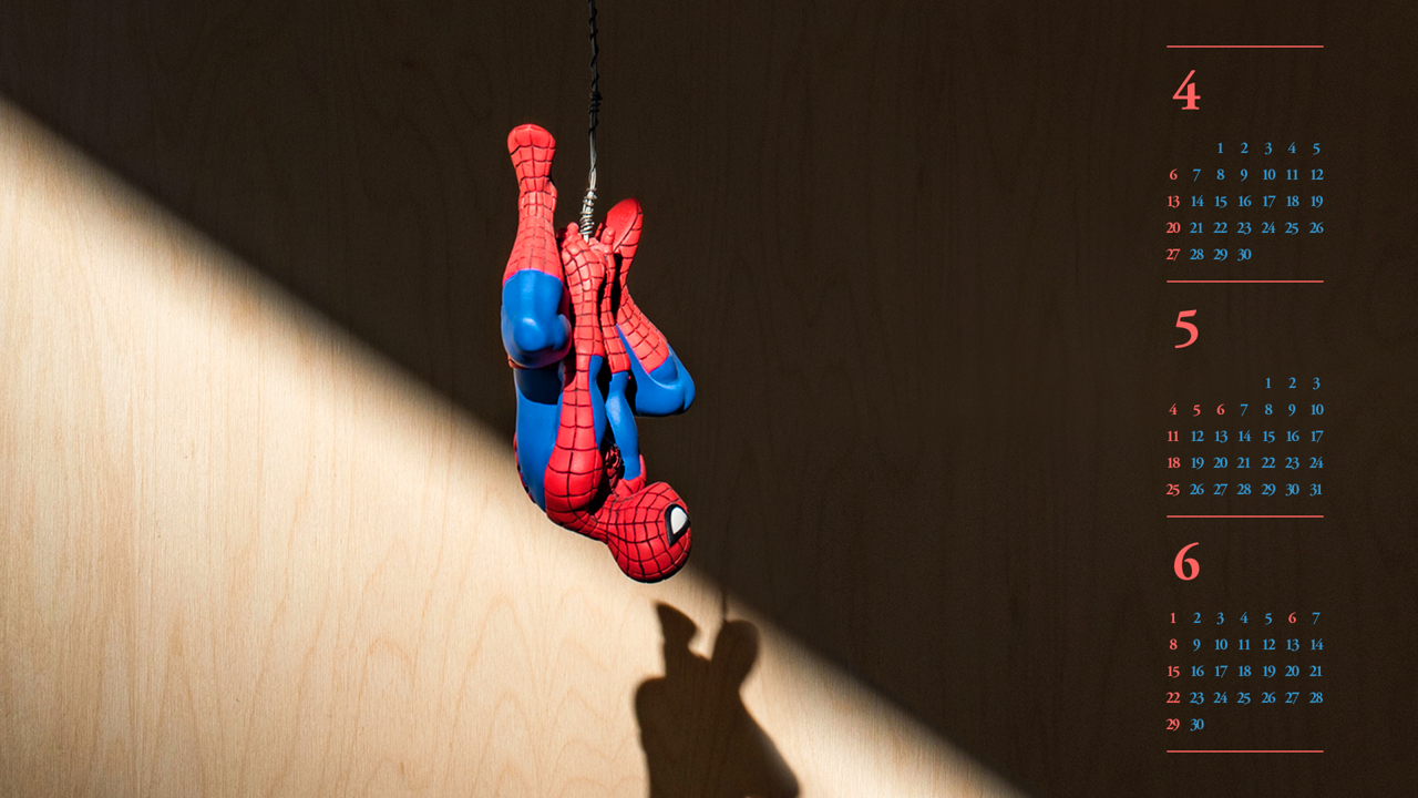 08 스파이더맨 B - 2025년5월 노트북배경화면