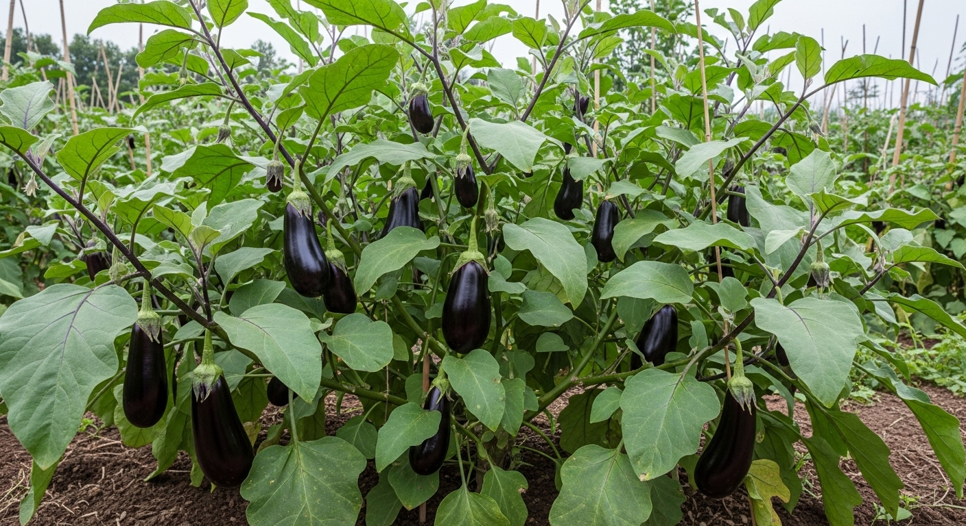 7월 20일 탄생화, 가지꽃 - 진실한 사랑과 결실의 꽃