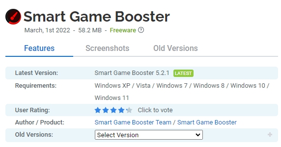 Smart-Game-Booster