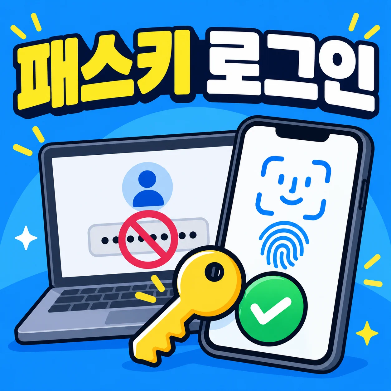 패스키가 뭐길래 비밀번호 없이 로그인될까? 얼굴·지문 로그인 원리 쉽게 이해하기
