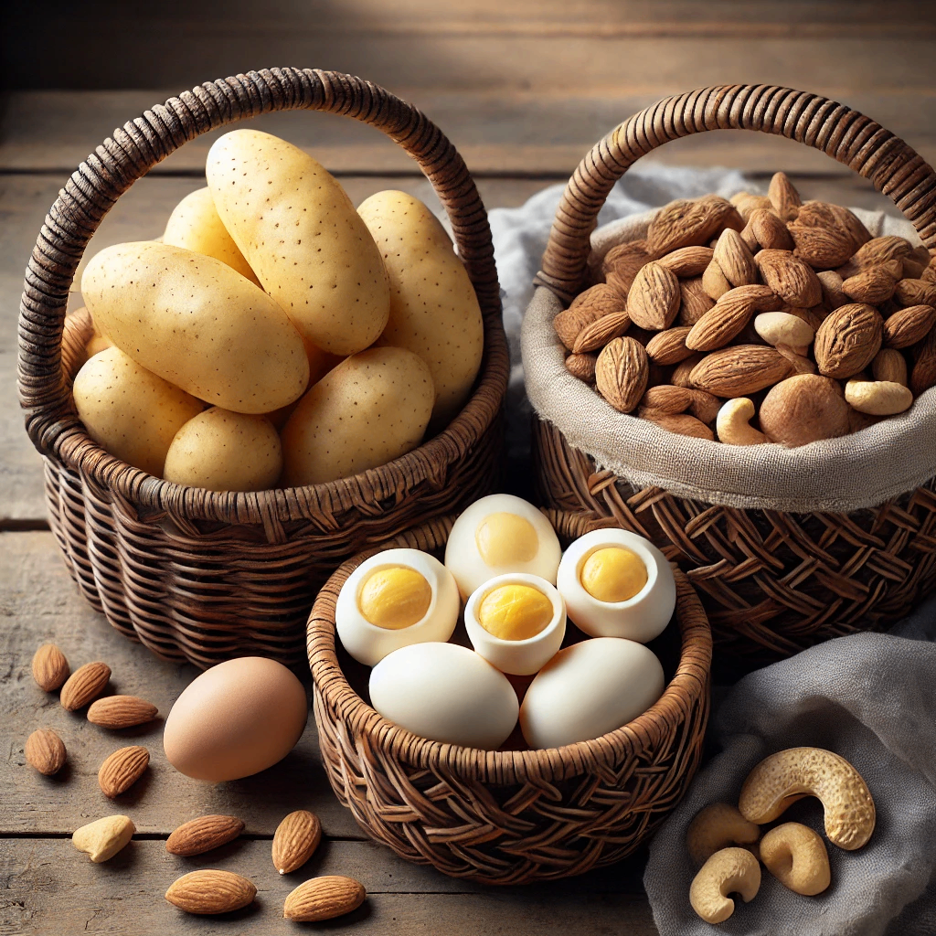 두백감자를 활용한 다이어트 식단 예시