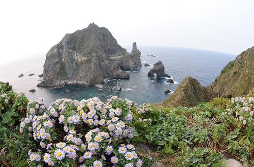 독도 해안 전경